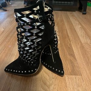 Studded Heel bootie